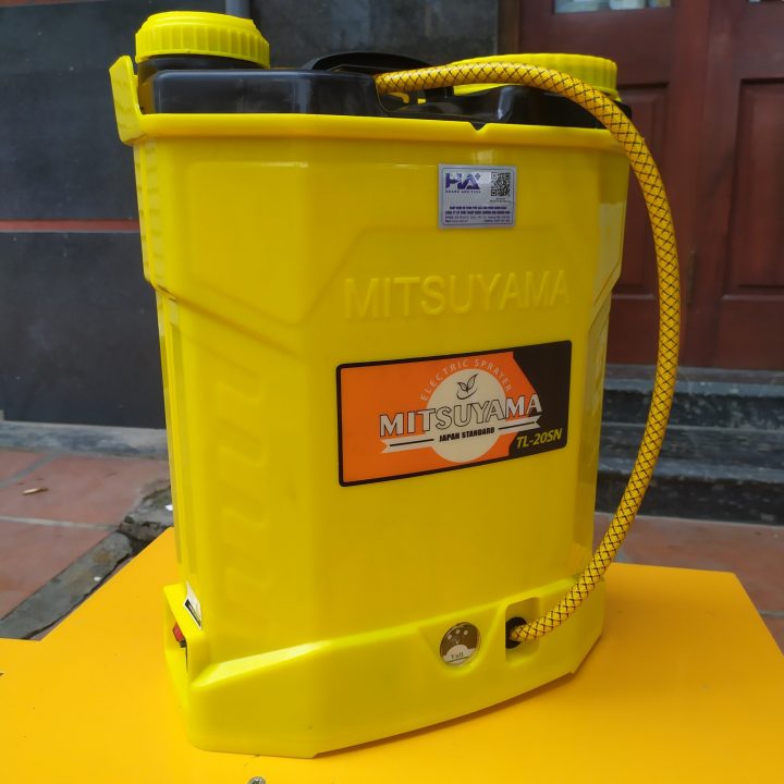 Bình Phun Xịt Chạy Điện 20L Mitsuyama TL-20SN Pin Lithium