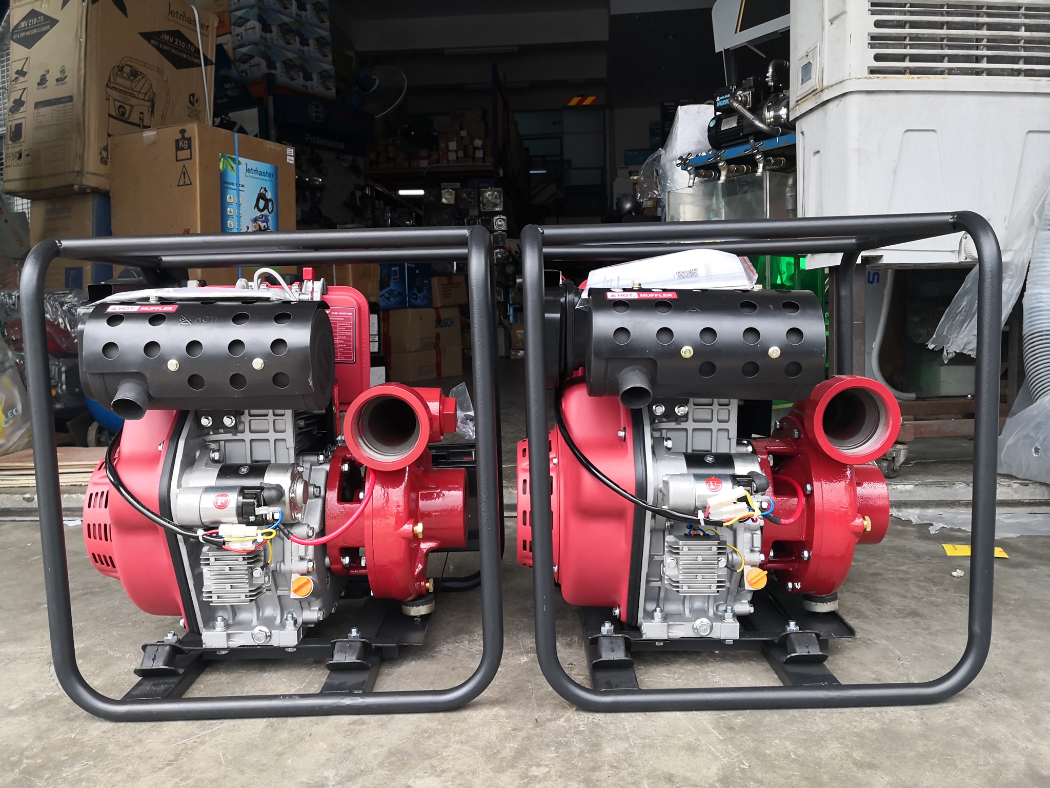 Máy Bơm Nước Chạy Dầu Koop Cao Áp 6.6kw KDP80CBE