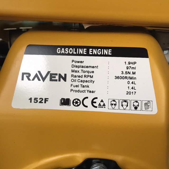 Máy Bơm Nước Chạy Xăng Raven 152F