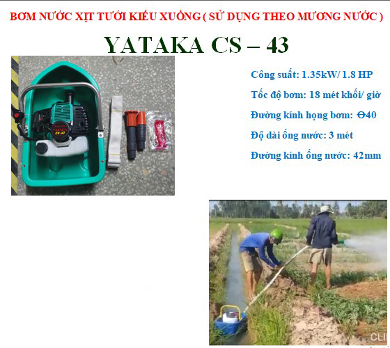 Máy Bơm Thuyền 2 Thì Yataka CS-43