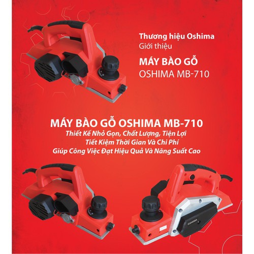 Máy Bào Gỗ Oshima MB-710 710W