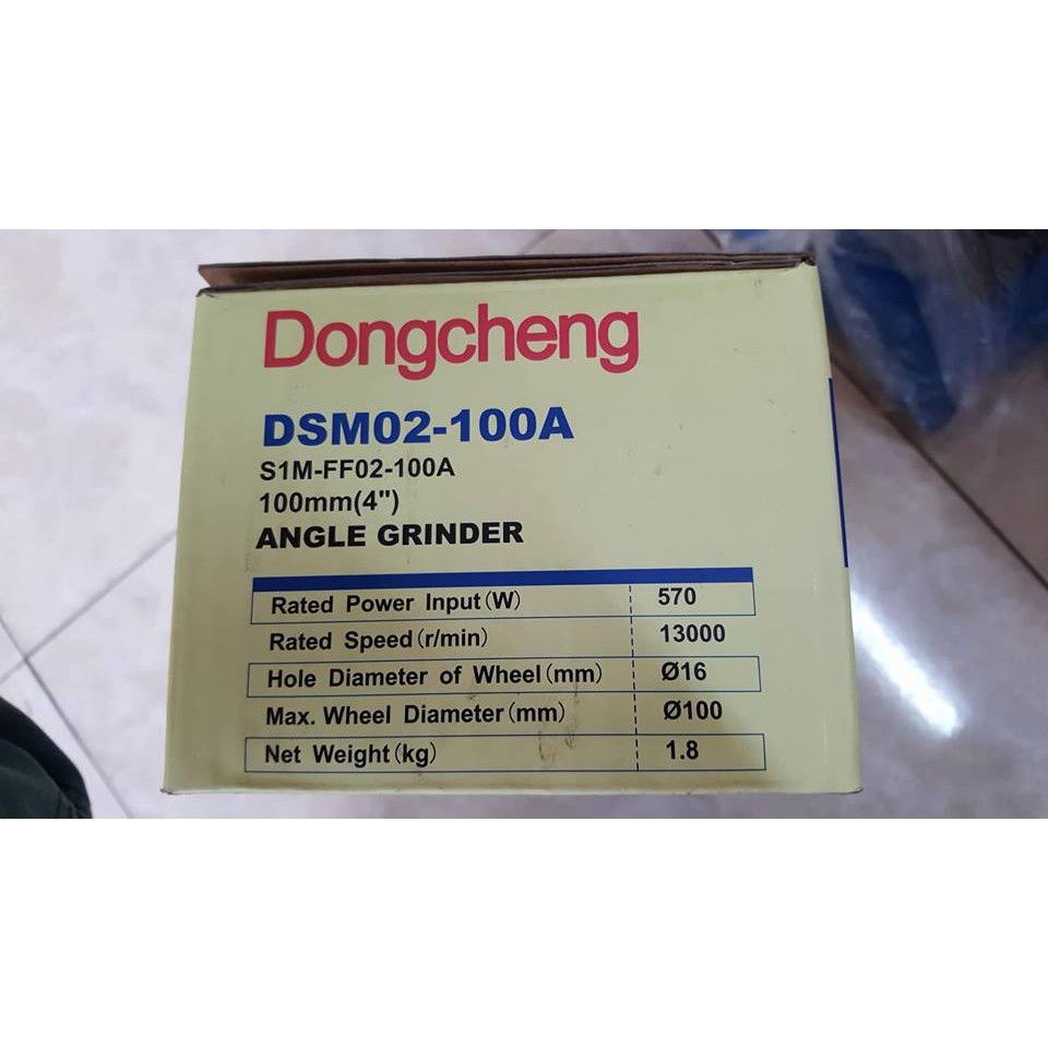 Máy Mài Góc Dongcheng DSM02-100A 570W