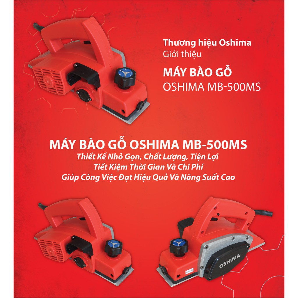 Máy Bào Gỗ Oshima MB-500SM 500W