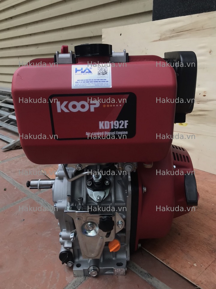 Động Cơ Dầu 10.3HP Koop KD192F Giật Tay