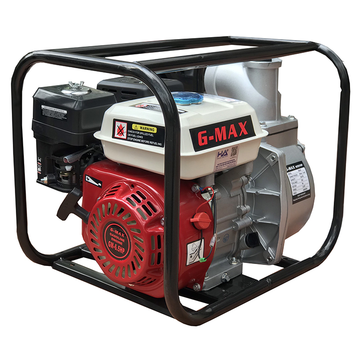 Máy Bơm Nước Chạy Xăng 6.5HP Gmax GM-80
