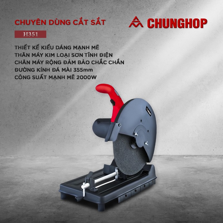 Máy Cắt Sắt ChungHop H351 2000W 7