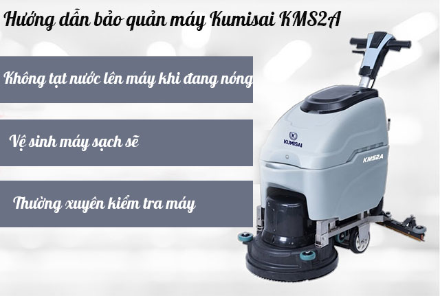 Máy Chà Sàn Liên Hợp Cánh Bướm Kumisai KMS2A 5