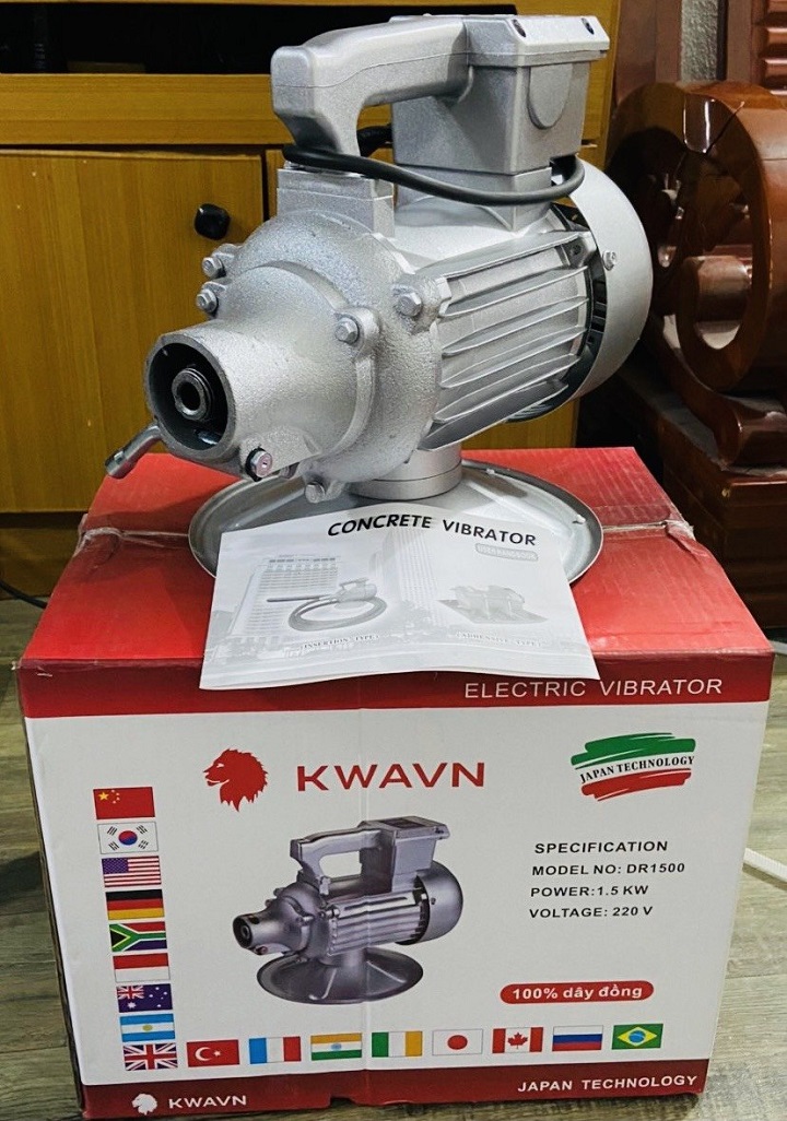 Máy Đầm Dùi Kwavn DR-1500 1500W 2