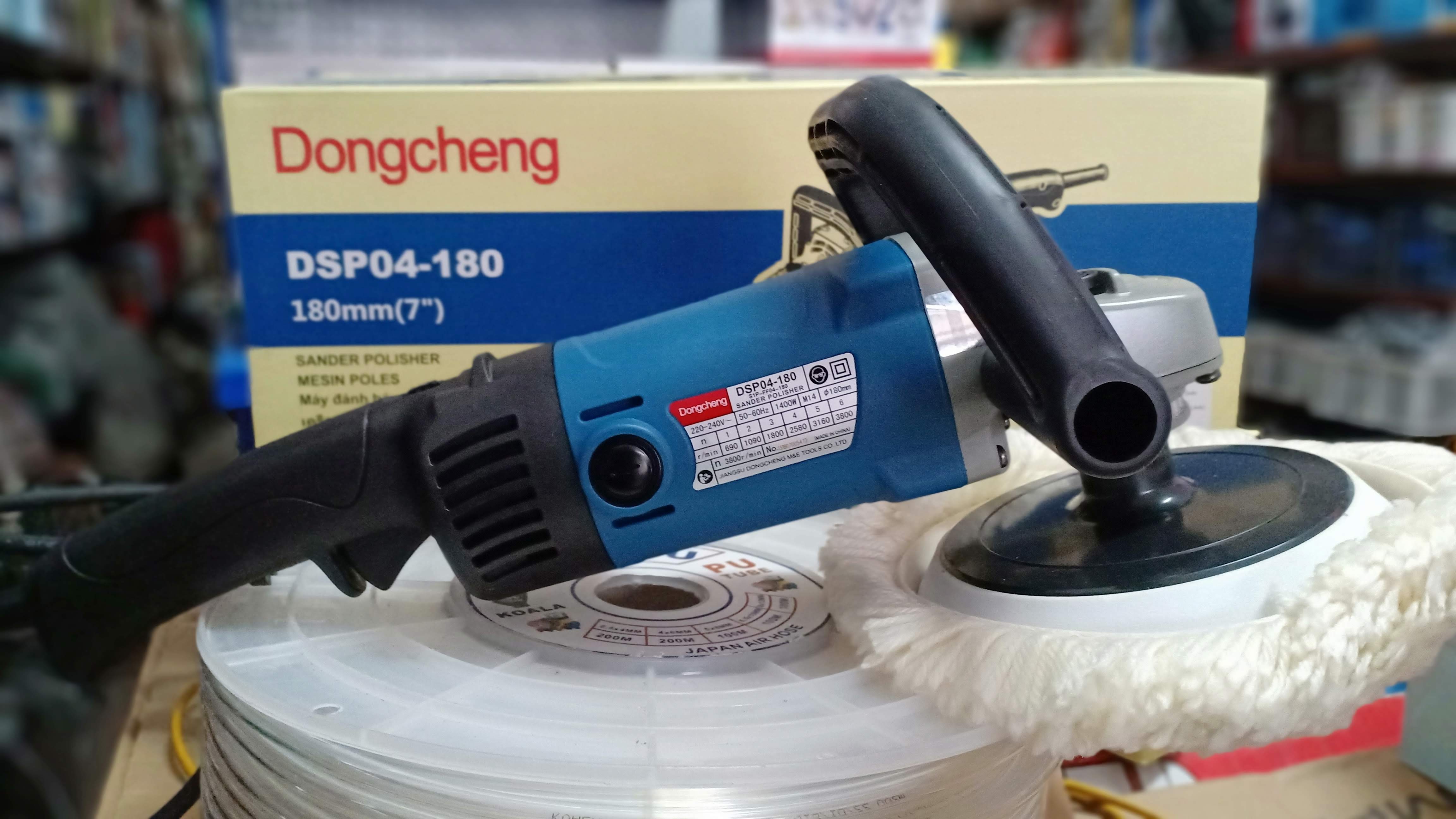 Máy Đánh Bóng Dongcheng DSP04-180 1400W