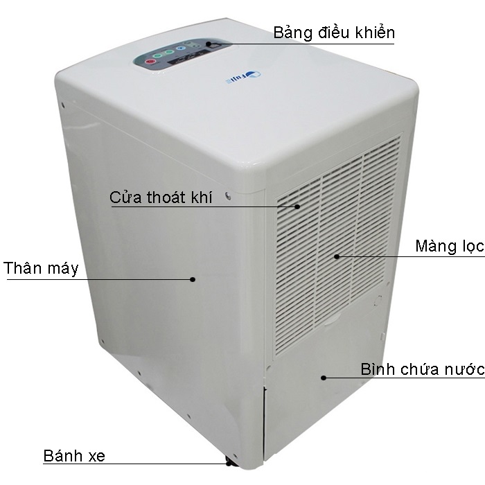 Máy Hút Ẩm Gia Đình Fujie HM-630EB 2