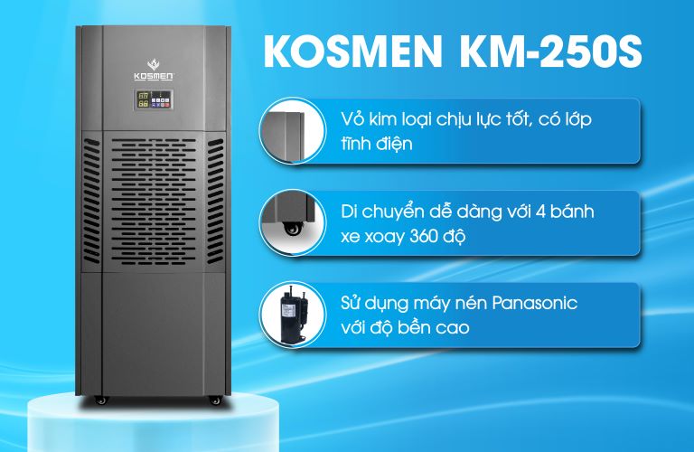 Máy Hút Ẩm Công Nghiệp Kosmen KM-250S