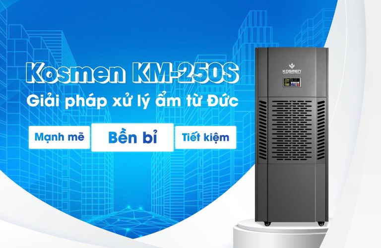 Máy Hút Ẩm Công Nghiệp Kosmen KM-250S