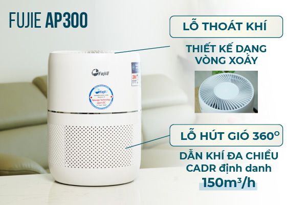 Máy Lọc Không Khí Fujie AP300