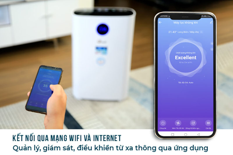 Máy Lọc Không Khí Fujie AP400