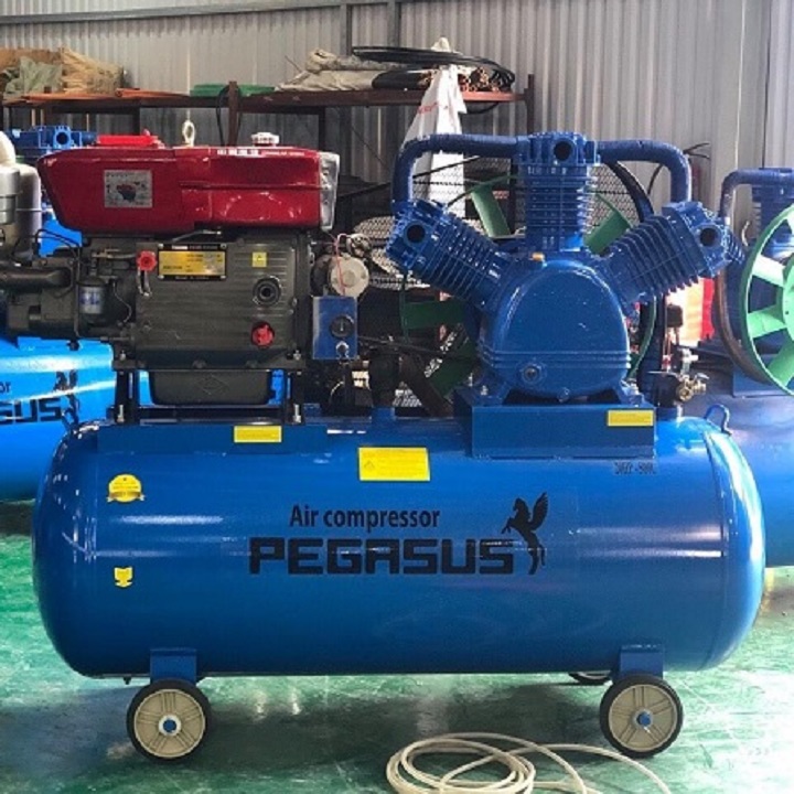 Máy Nén Khí Đầu Nổ Chạy Dầu Pegasus 20HP TM-W-2.0/8-500L 1