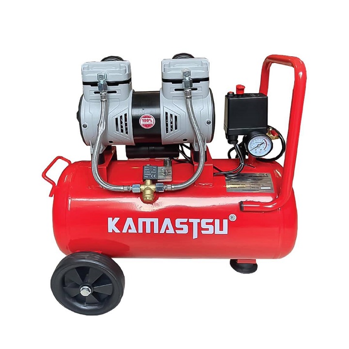 Máy Nén Khí Không Dầu 600W Kamastsu 30L KKD 600