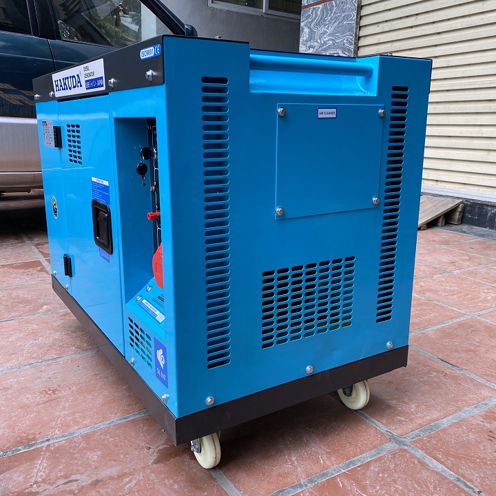 Máy Phát Điện Chạy Dầu 10KVA Hakuda 3 Pha 5