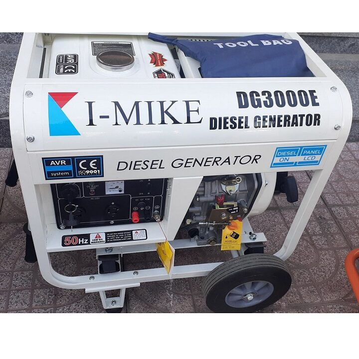 Máy Phát Điện Chạy Dầu 3Kw I-MIKE DG3000E