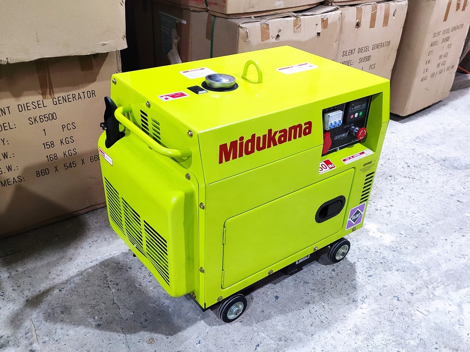 Máy Phát Điện Chạy Dầu 3Kw Midukama GDG 4000ECS 3