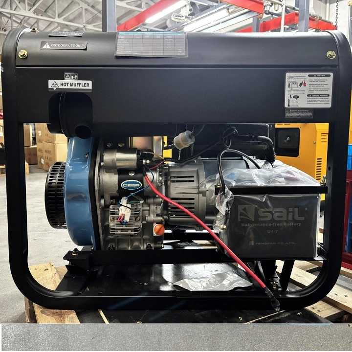Máy Phát Điện Chạy Dầu 5KW Hakuda HKD5000P1T