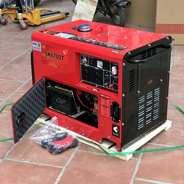 Máy Phát Điện Sumokama Chạy Dầu 5Kw SK6700T 4