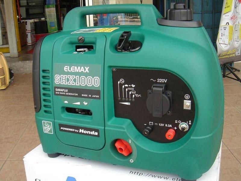 Máy Phát Điện Chạy Xăng 1KVA Elemax SHX1000