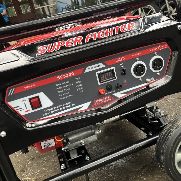 Máy Phát Điện Super Fighter Chạy Xăng 3kw SF3300 6