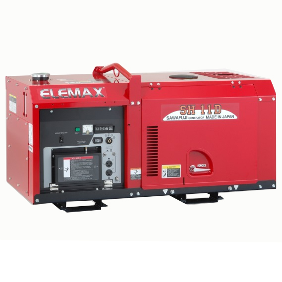 Máy Phát Điện Chạy Dầu 8KVA Elemax SH11D