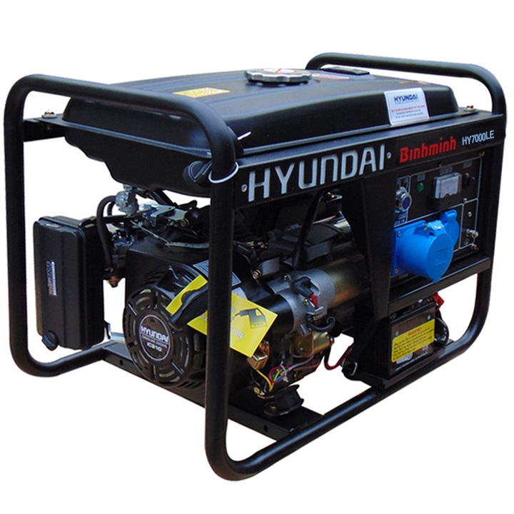 Máy Phát Điện Hyundai Chạy Xăng 5.0KVA-5.5KVA HY7000LE 3