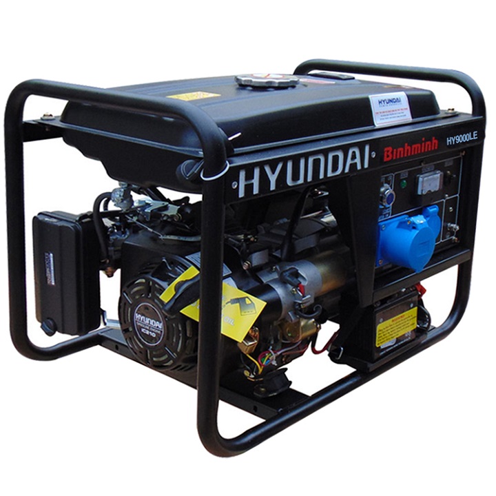 Máy Phát Điện Hyundai Chạy Xăng 6.0KVA-6.6KVA HY9000LE@