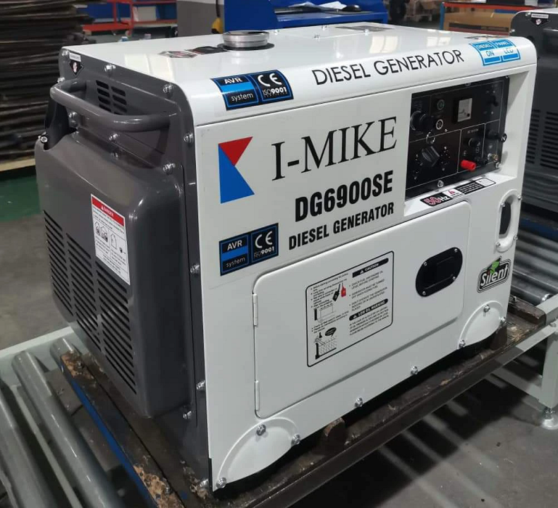 Máy Phát Điện Chạy Dầu 5Kw I-MIKE DG6900SE