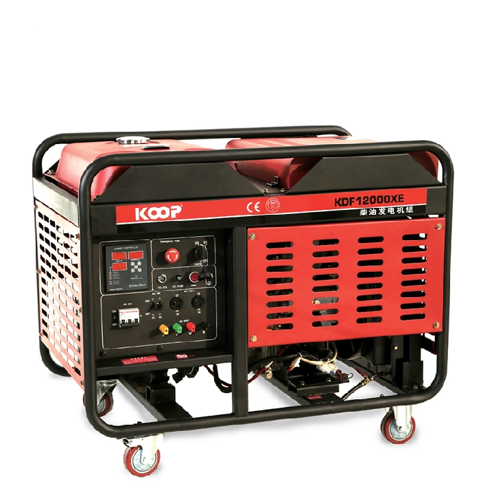 Máy Phát Điện Chạy Dầu 10Kw Koop KDF12000XE