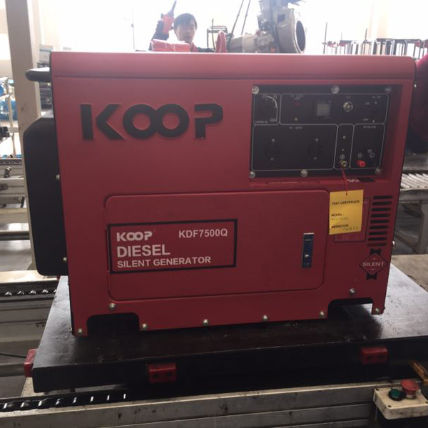 Máy Phát Điện Chạy Dầu 5Kw Koop KDF7500Q