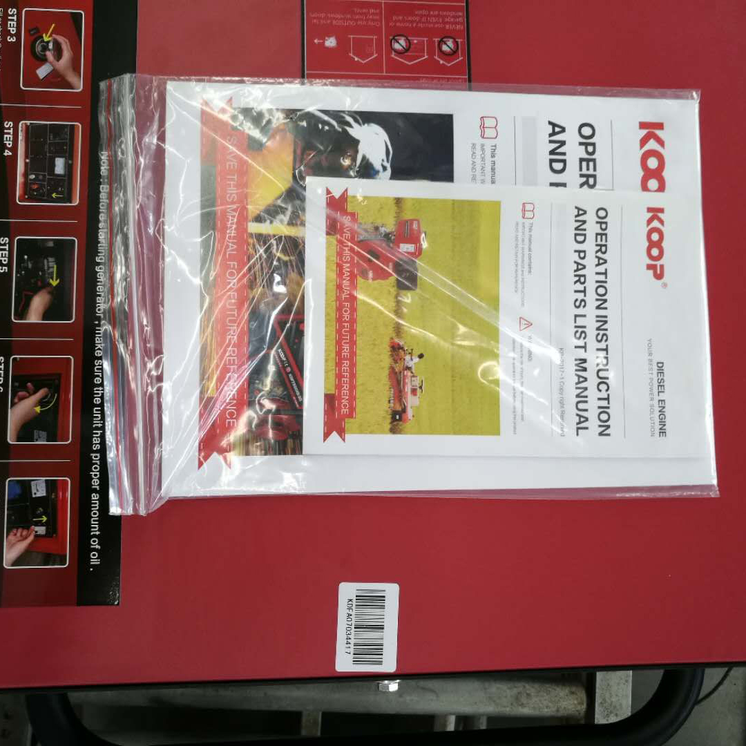 Máy Phát Điện Chạy Dầu 5Kw Koop KDF7500Q