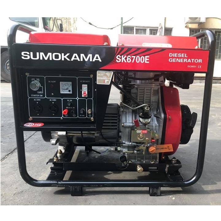 Máy Phát Điện Sumokama Chạy Dầu 5Kw SK6700E Đề 3