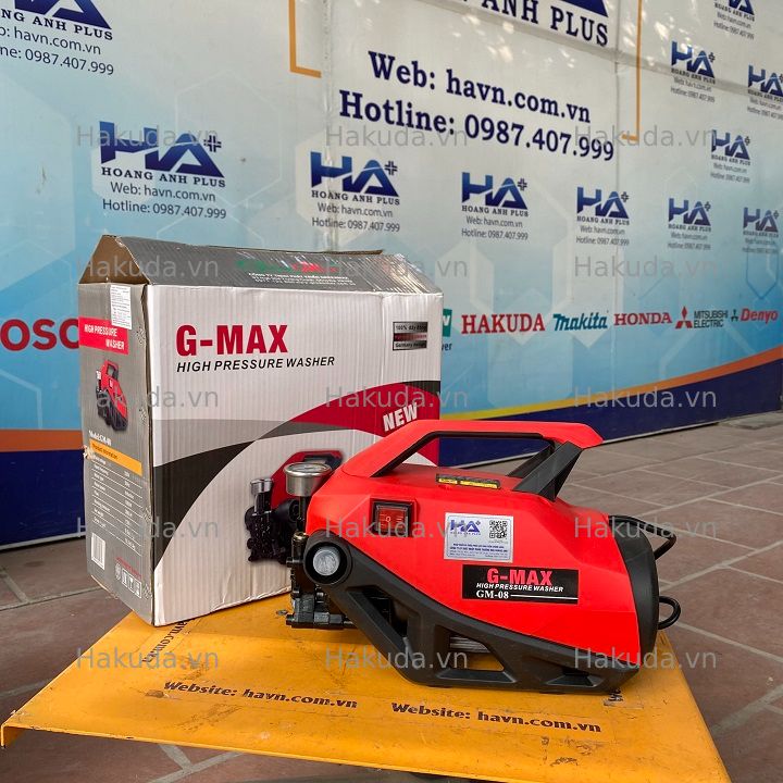 Máy Rửa Xe 1800W GMAX GM-08 2