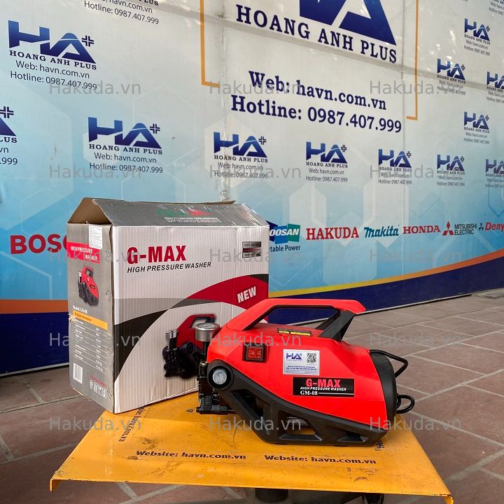 Máy Rửa Xe 1800W GMAX GM-08 8