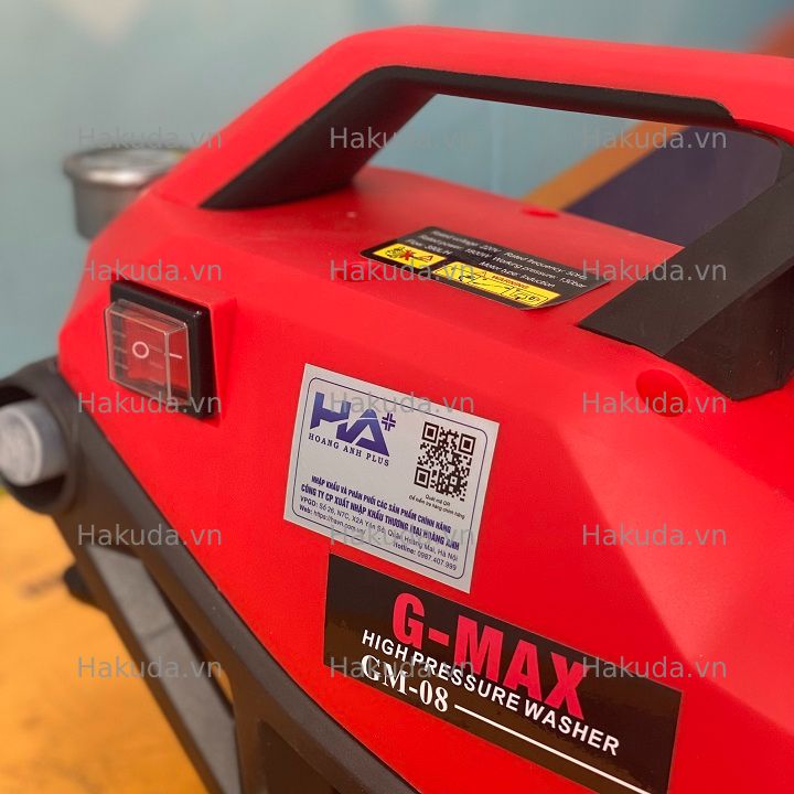 Máy Rửa Xe 1800W GMAX GM-08 10