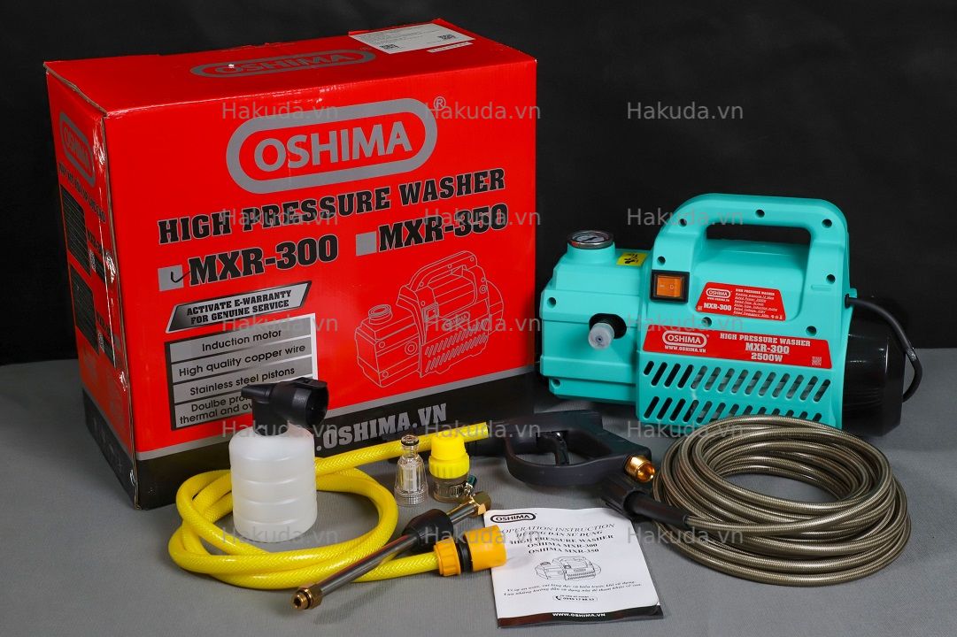 Máy Rửa Xe 2500W Oshima MXR-300 11