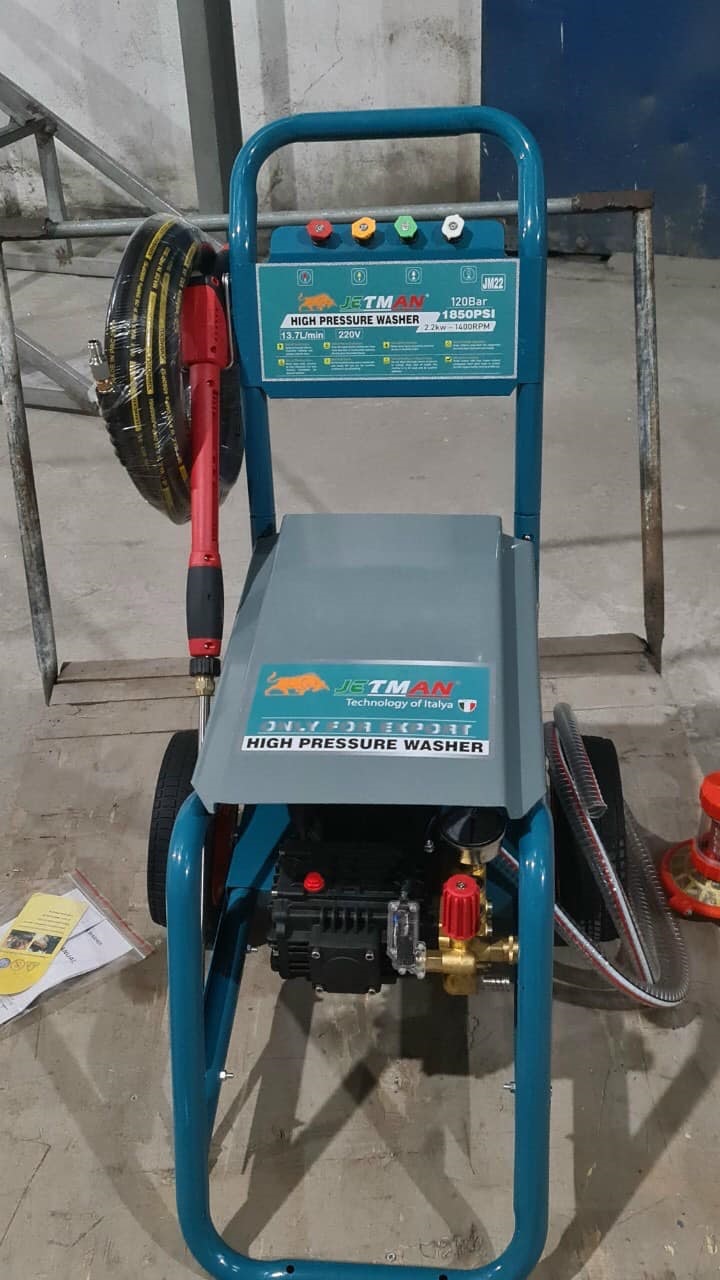 Máy Rửa Xe Cao Áp 2.2KW Jetman JM2200 Xanh 1