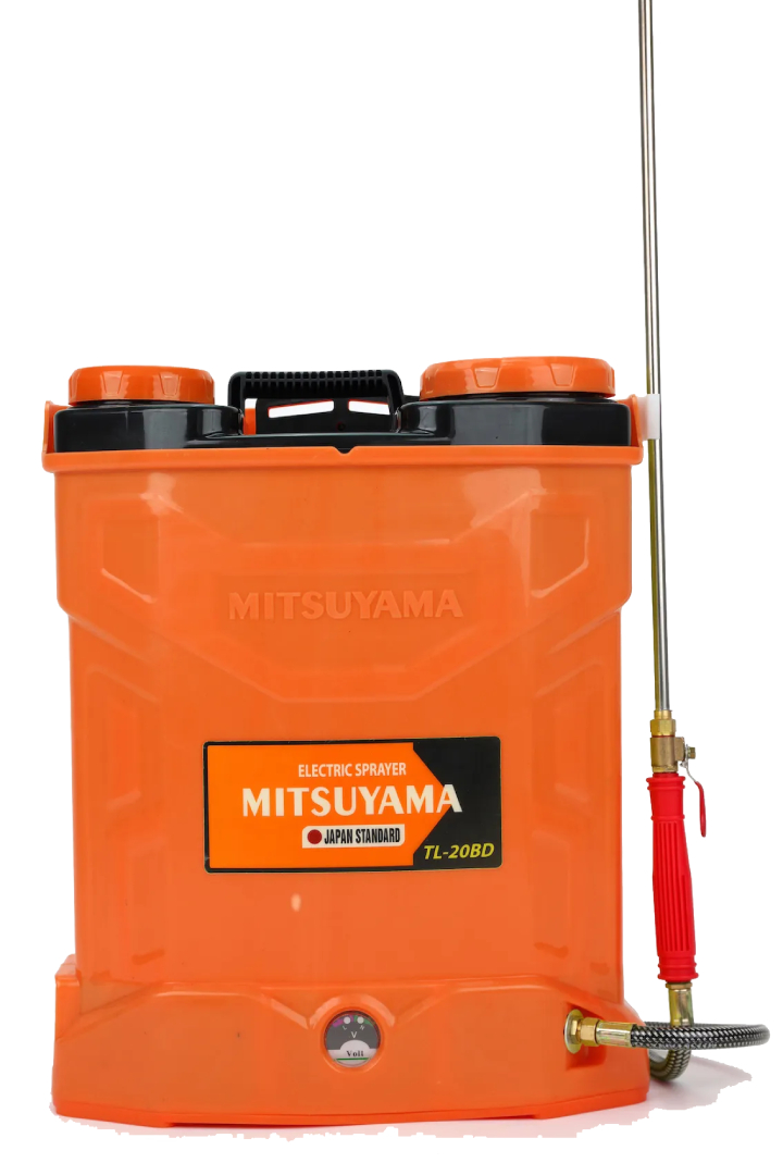 Bình Xịt Điện Bơm Đôi Mitsuyama TL-20BD 20L 12AH