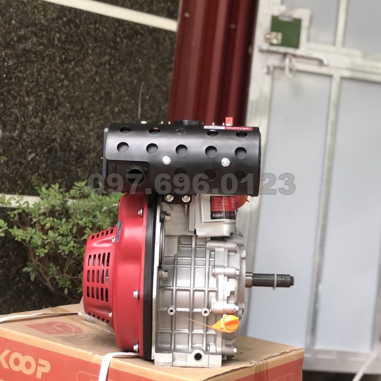 Động Cơ Dầu 5HP Koop KD178F Giật Tay