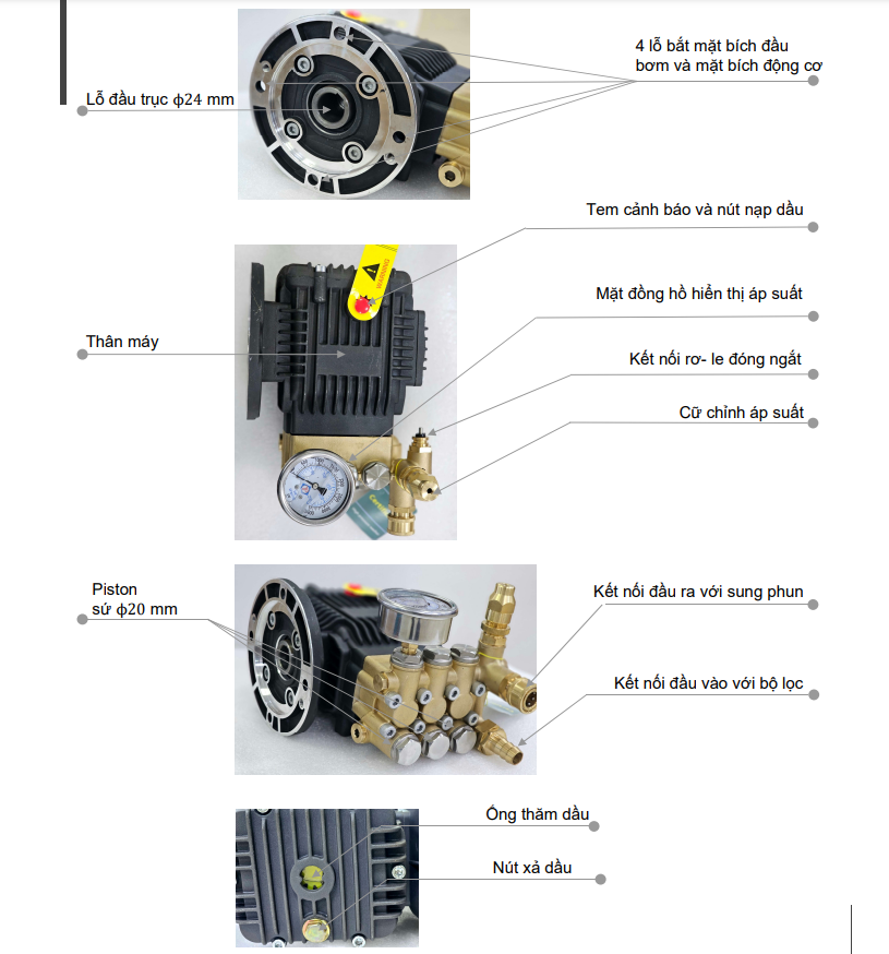 Máy Rửa Xe Cao Áp Hoàng Anh 3Kw HA-3000