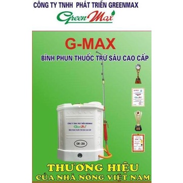 Bình Phun Xịt Điện 20L Gmax GM-20A