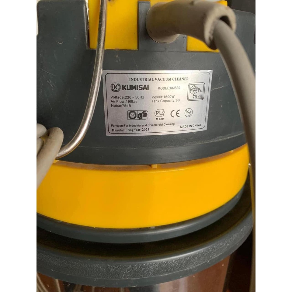 Máy Hút Bụi 1600W Kumisai KMS30