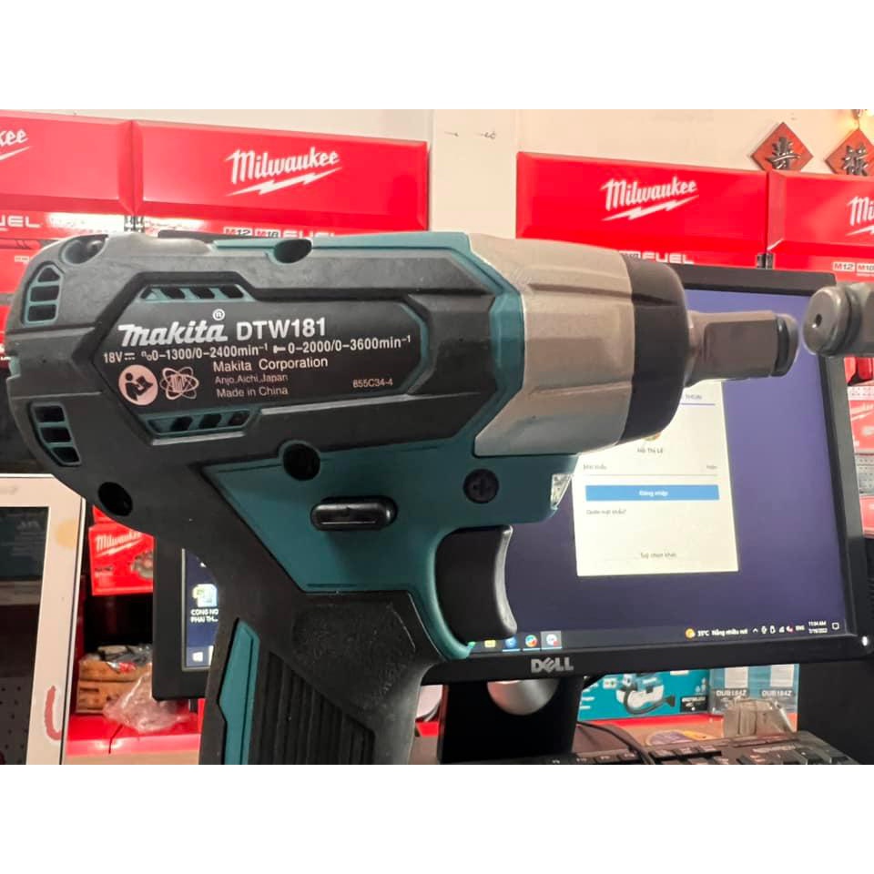 Máy Siết Bu Lông Dùng Pin Makita DTW181Z