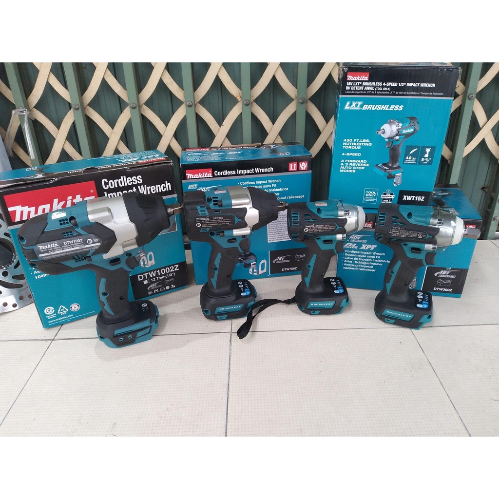 Máy Siết Bu Lông Dùng Pin Makita DTW1002Z