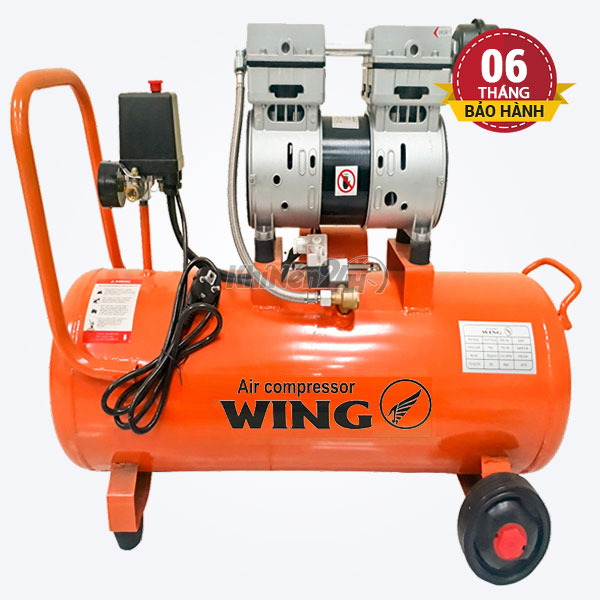 Máy Nén Khí Không Dầu Wing 3/4HP TW-OF550-35L 2