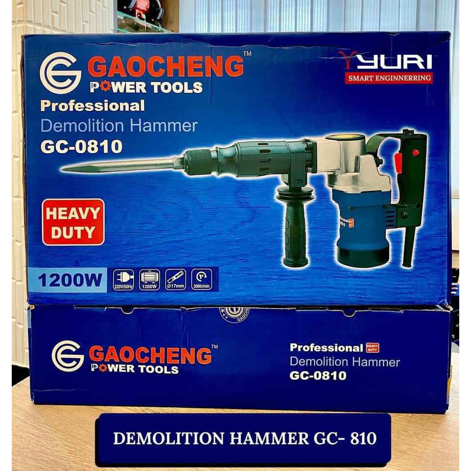 Máy Đục Bê Tông Gaocheng GC-0810 1200W