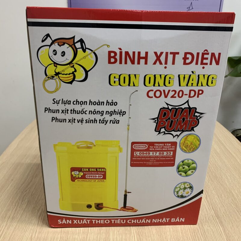 Bình Phun Xịt Điện Con Ong Vàng COV20-DP